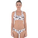 Cross Back Hipster Bikini Set 