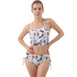 Hufflepuff Pattern Mini Tank Bikini Set