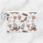 Hufflepuff Pattern Canvas Cosmetic Bag (Medium)