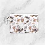 Hufflepuff Pattern Canvas Cosmetic Bag (Small)