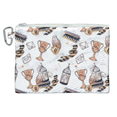 Canvas Cosmetic Bag (XL) 
