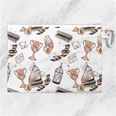Canvas Cosmetic Bag (XL) 