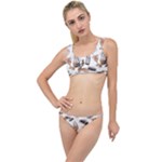 Hufflepuff Pattern The Little Details Bikini Set
