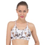 Hufflepuff Pattern Basic Training Sports Bra