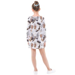 Kids  Long Sleeve Dress 