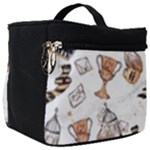 Hufflepuff Pattern Make Up Travel Bag (Big)