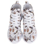 Hufflepuff Pattern Women s Lightweight High Top Sneakers