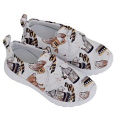 Kids  Velcro No Lace Shoes 