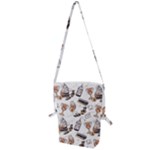 Hufflepuff Pattern Folding Shoulder Bag