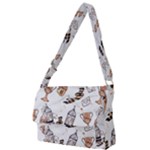 Hufflepuff Pattern Full Print Messenger Bag