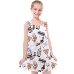 Kids  Cross Back Dress 