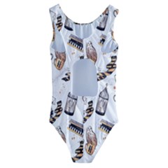 Kids  Cut-Out Back One Piece Swimsuit 