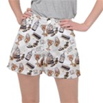 Hufflepuff Pattern Ripstop Shorts