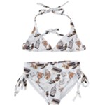 Hufflepuff Pattern Kids  Classic Bikini Set