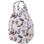 Hufflepuff Pattern Travel Backpacks