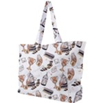 Hufflepuff Pattern Simple Shoulder Bag
