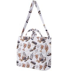 Square Shoulder Tote Bag 