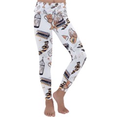 Kids  Lightweight Velour Classic Yoga Leggings 