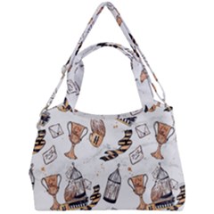 Double Compartment Shoulder Bag 