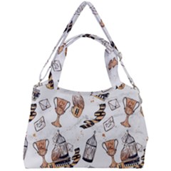 Double Compartment Shoulder Bag 