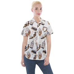 Women s Short Sleeve Pocket Shirt 