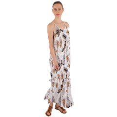 Cami Maxi Ruffle Chiffon Dress 