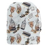 Hufflepuff Pattern Drawstring Pouch (XXXL)
