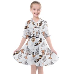 Kids  All Frills Chiffon Dress 