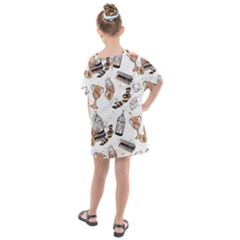 Kids  One Piece Chiffon Dress 