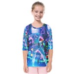 W6il3xvvdyq Jpglarge Kids  Quarter Sleeve Raglan Tee