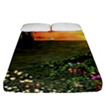 Eddie s Sunset Fitted Sheet (Queen Size)