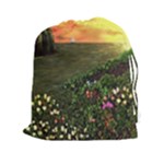 Eddie s Sunset Drawstring Pouch (XXL)