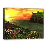 Eileen s Sunset Canvas 16  x 12  (Stretched)