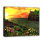 Eileen s Sunset Deluxe Canvas 20  x 16  (Stretched)