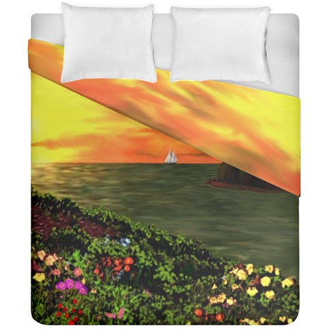 Eileen s Sunset Duvet Cover Double Side (California King Size) from ArtsNow.com