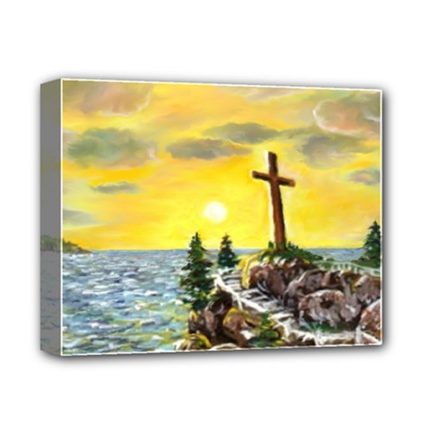 Souls Harbor By Ave Hurley  (1) Deluxe Canvas 14  x 11  (Stretched) from ArtsNow.com