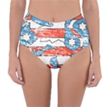 Coat Of Arms Of Thuringia Reversible High-Waist Bikini Bottoms