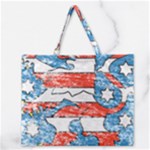 Coat Of Arms Of Thuringia Zipper Large Tote Bag