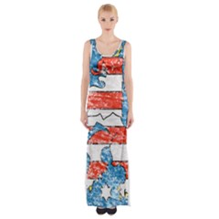 Thigh Split Maxi Dress 