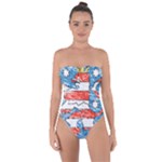 Coat Of Arms Of Thuringia Tie Back One Piece Swimsuit