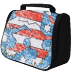 Coat Of Arms Of Thuringia Full Print Travel Pouch (Big)