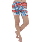 Coat Of Arms Of Thuringia Lightweight Velour Yoga Shorts