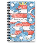 Coat Of Arms Of Thuringia 5.5  x 8.5  Notebook