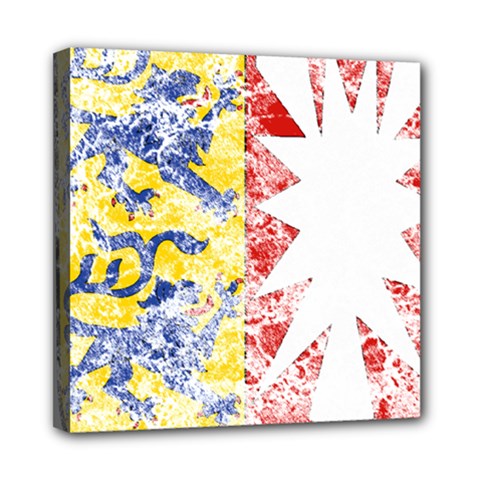 Coat Of Arms Of Schleswig Holstein Mini Canvas 8  x 8  (Stretched) from ArtsNow.com