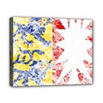Coat Of Arms Of Schleswig Holstein Canvas 10  x 8  (Stretched)