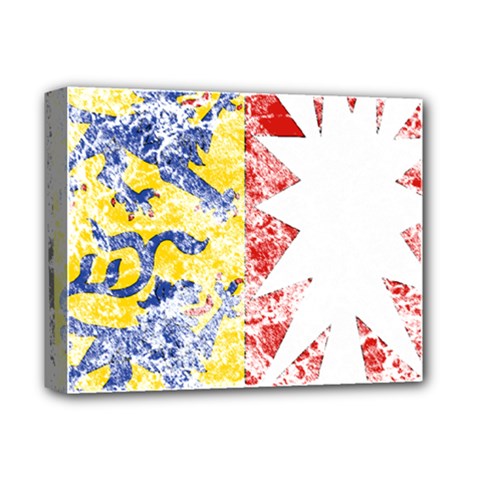 Coat Of Arms Of Schleswig Holstein Deluxe Canvas 14  x 11  (Stretched) from ArtsNow.com