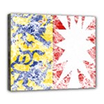 Coat Of Arms Of Schleswig Holstein Deluxe Canvas 24  x 20  (Stretched)