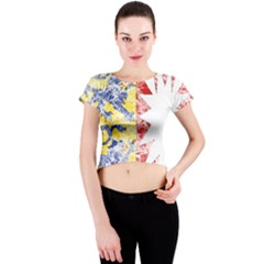 Crew Neck Crop Top 