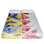 Coat Of Arms Of Schleswig Holstein Fitted Sheet (King Size)
