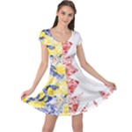 Coat Of Arms Of Schleswig Holstein Cap Sleeve Dress